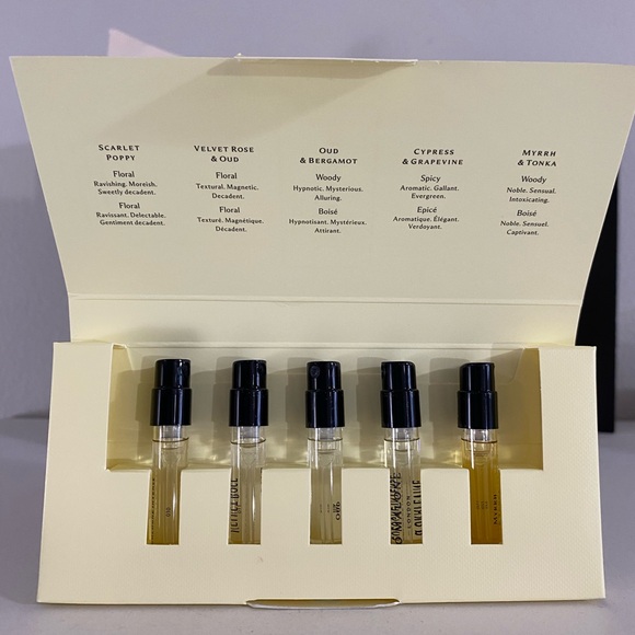 Jo Malone Other - Jo Malone Cologne Intense Discovery Set, 1.5ml x5 Vials Assorted Collection New